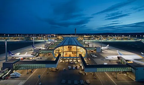 오슬로 가르데르모엔 공항 주변