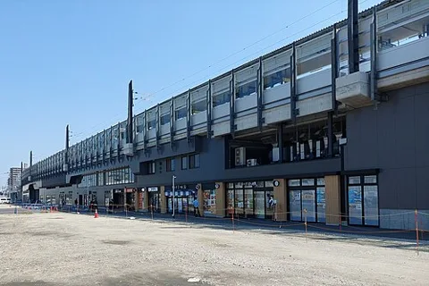 JR 마쓰야마역 주변