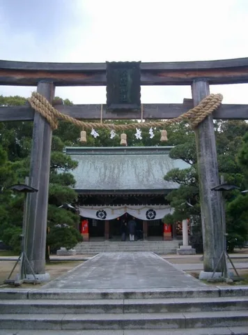 하기 쇼인신사 경내